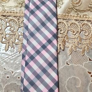 Rare Light Pink and Grey JF J.Ferrar Tie